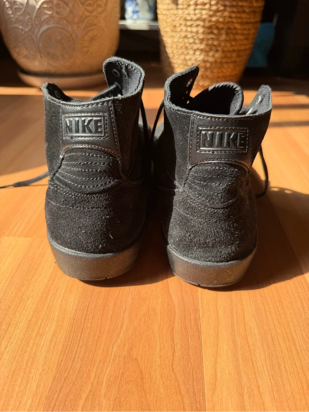 Nike Air Jordan 2 Retro Decon Triple Black 897521-010 Men’s Size 12
